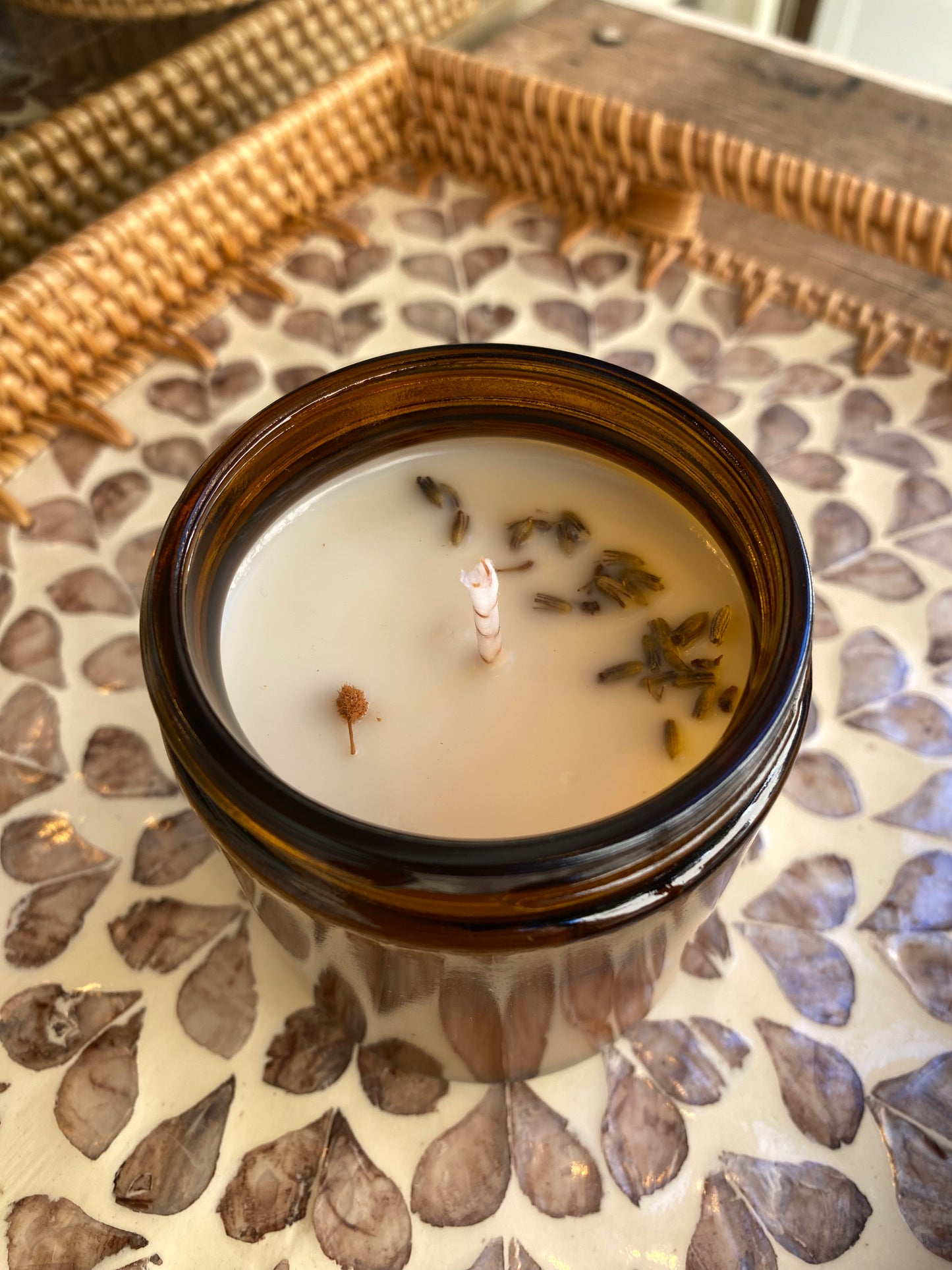 Vela natural Gràcia x Lavanda y ylang ylang