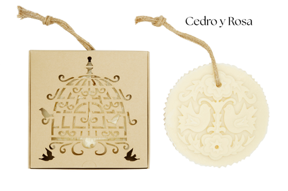 Jabón Ambientador Cedro y Rosa