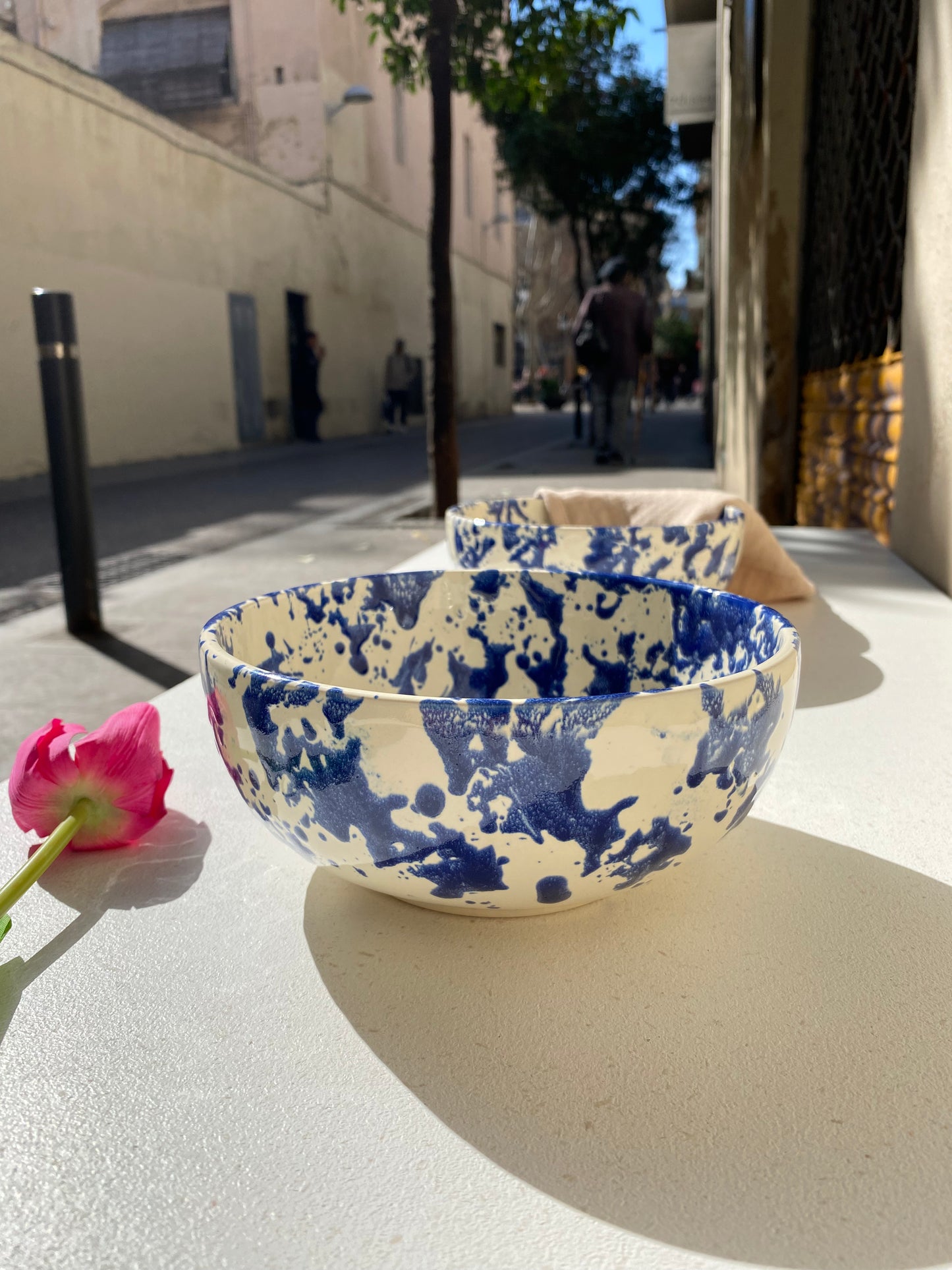 Perfect CUENCO-PLATO Azul med