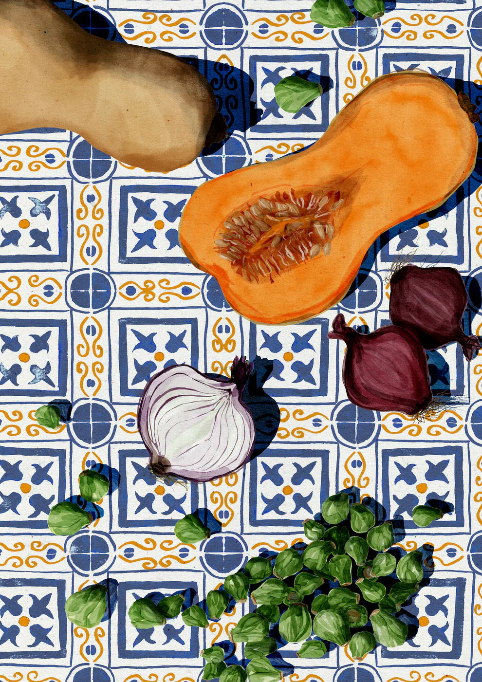Print - Verduras