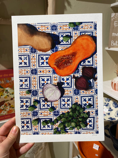 Print - Verduras
