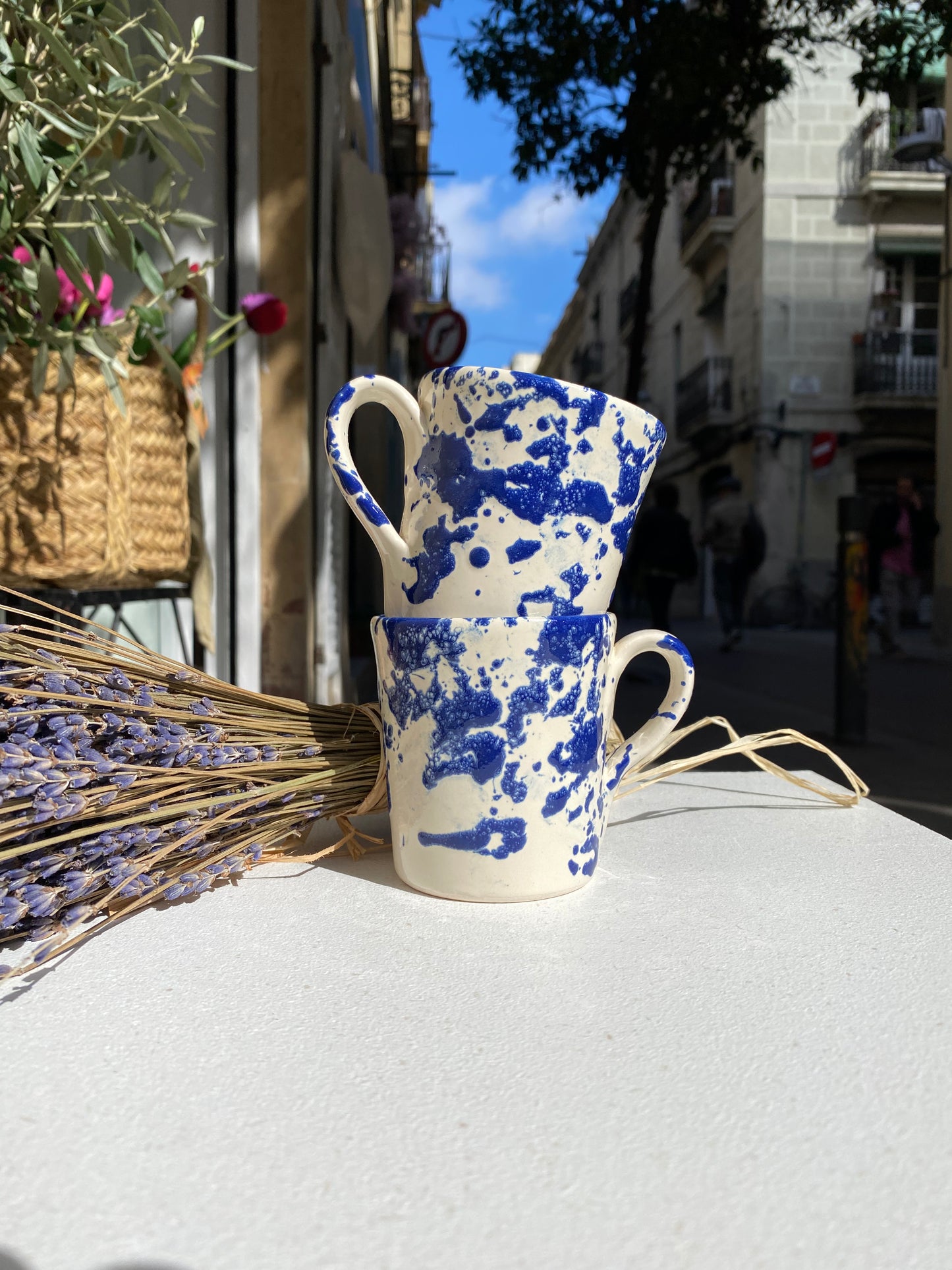 TAZA Pausa Azul