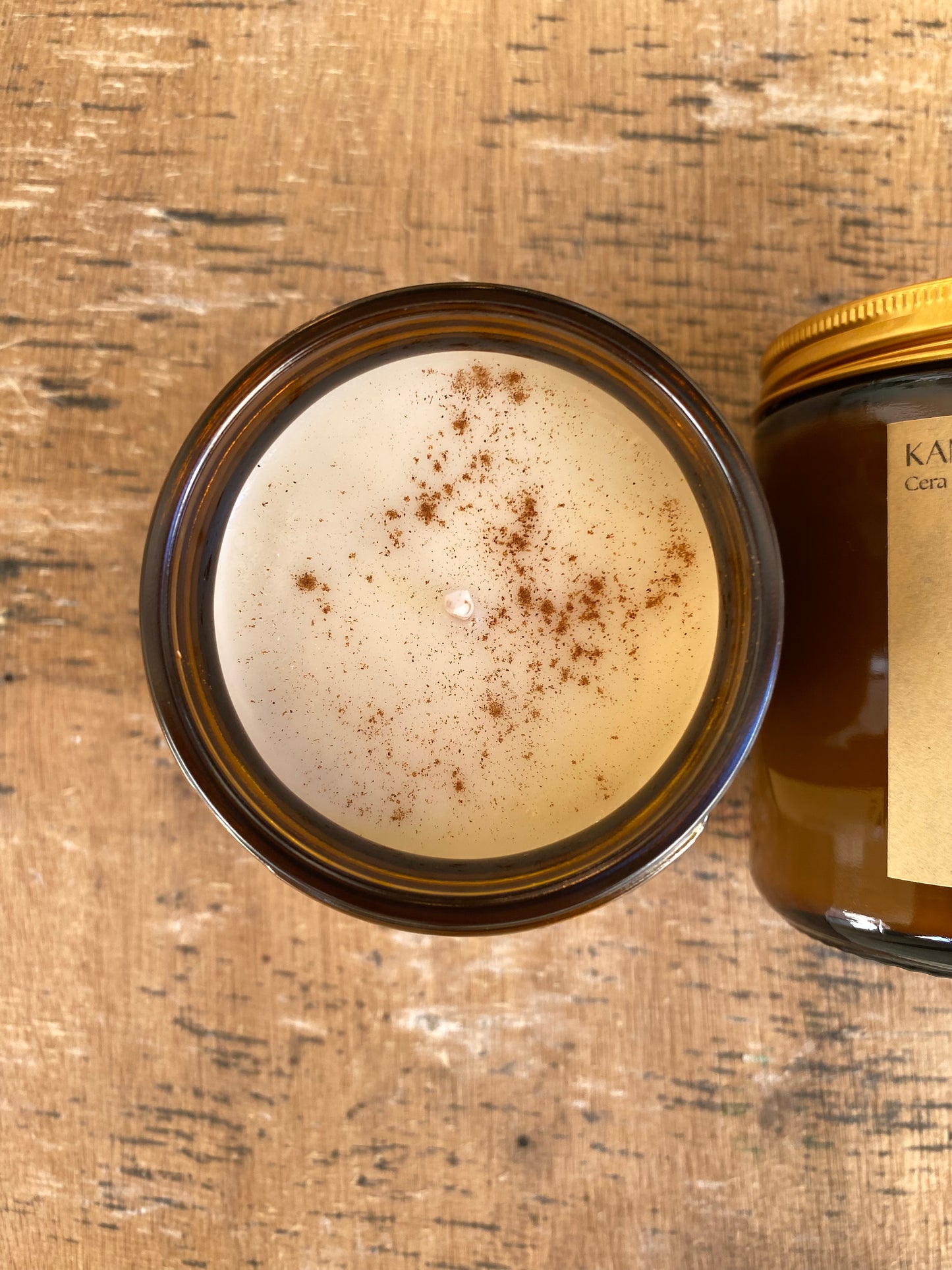 Vela natural Gràcia x Galletas de miel y vainilla